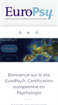 Mobile Screenshot of europsy.fr